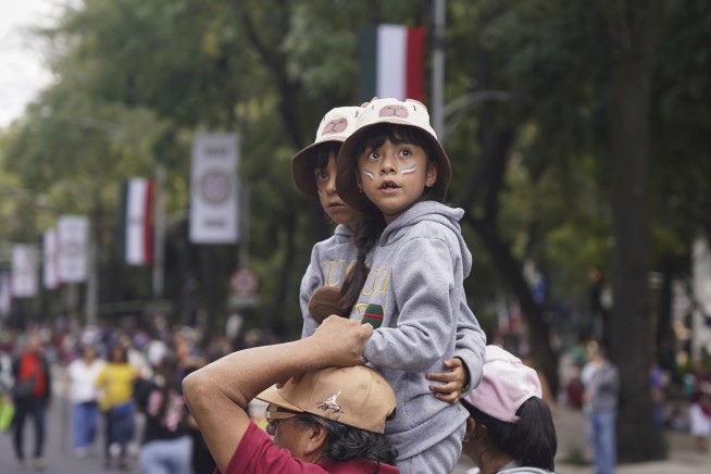 A female president leads Mexican independence celebrations for the first time