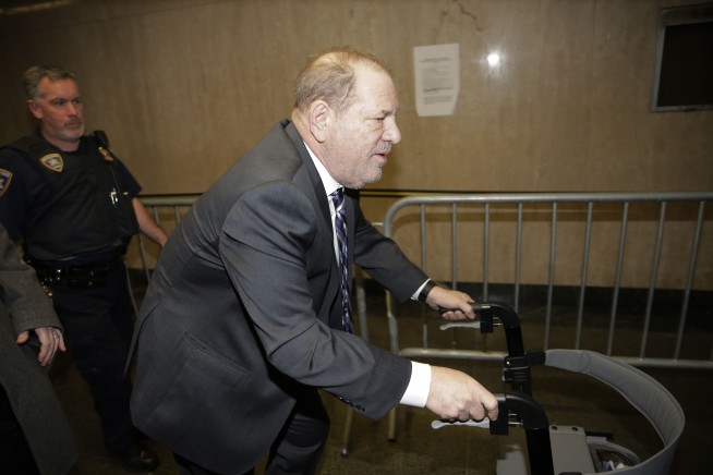 Weinstein accuser says he trapped her during hotel assault