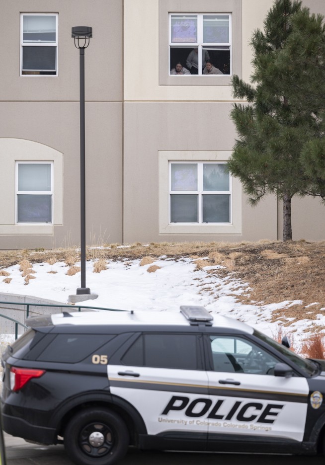 Student arrested on murder charges after 2 found dead in a Colorado college dorm
