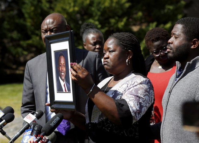 Video shows Irvo Otieno pinned to floor before his death