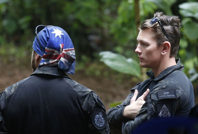 The Latest: Thai PM grateful for int'l help in finding boys