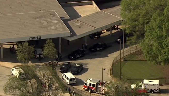 Official: 1 dead, 3 hurt in Atlanta public transit shooting