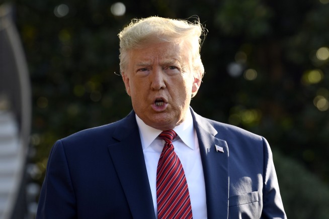 Trump suggests he raised Biden with Ukraine's president