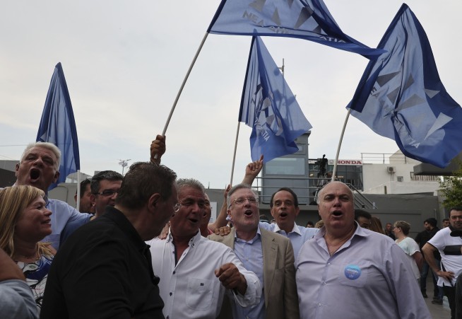 Greece's conservative New Democracy party wins landslide election victory for second 4-year term