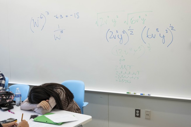 College students are still struggling with basic math. Professors blame the pandemic