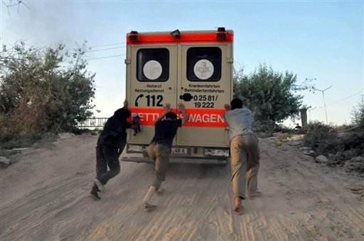 Indiana aid worker says in letter is afraid to die