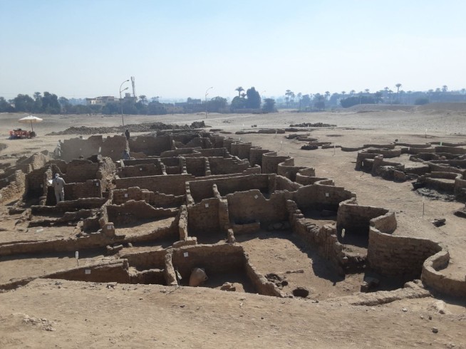 Archeologists unearth an ancient pharaonic city in Egypt