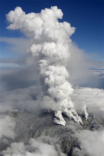 Volcano erupts in Japan; 7 missing, 40 injured