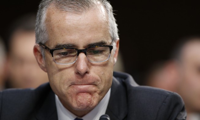 Justice Dept. closes case against ex-FBI official McCabe