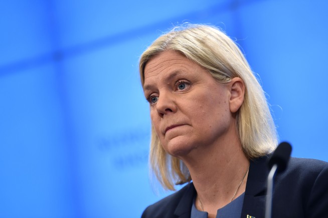 Sweden's first female prime minister quits hours later