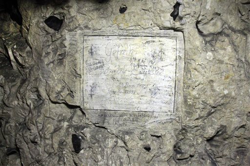 WWI graffiti sheds light on soldiers' experience