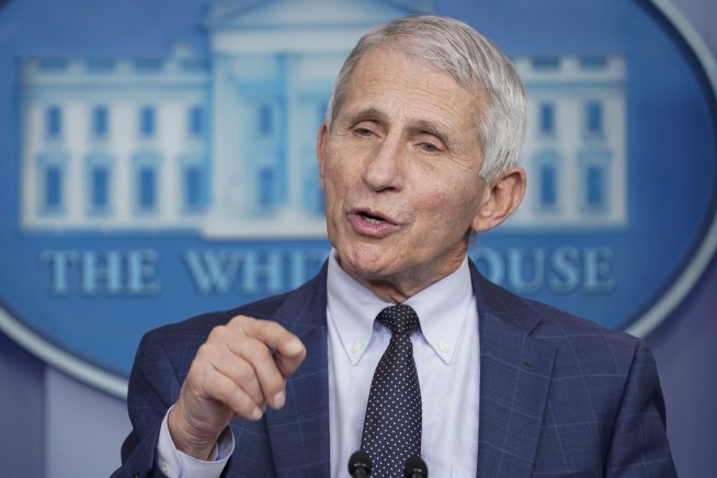 Fauci says omicron variant is `just raging around the world'