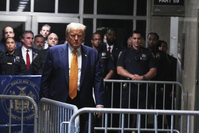 The Latest | Judge is sorting out the final stretch of Trump's hush money trial