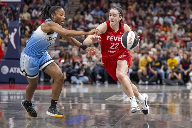 WNBA upgrades foul on Caitlin Clark by Chennedy Carter, fines Angel Reese for no postgame interview