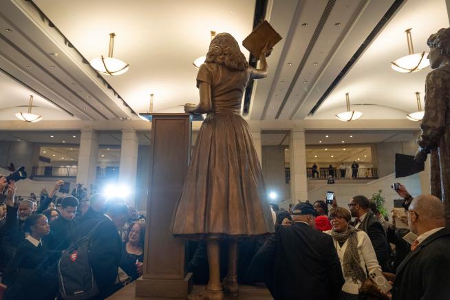 US Capitol unveils statue of teen civil rights icon Barbara Rose Johns, taking Robert E. Lee's spot