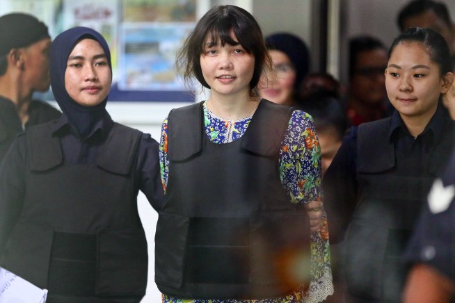 Video of fatal attack on Kim Jong Nam shown at women's trial
