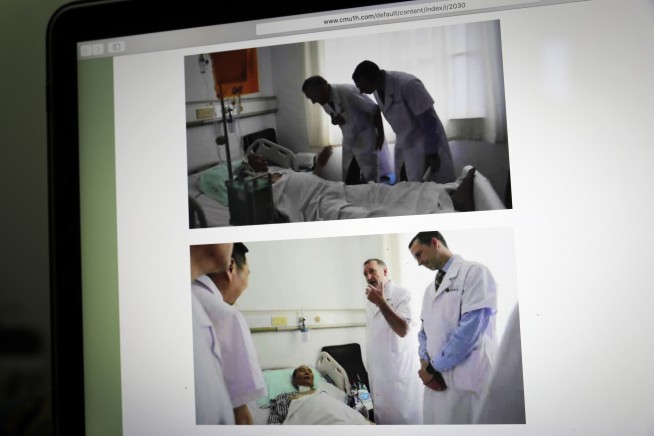 Foreign doctors deem ill Chinese Nobel laureate OK to travel