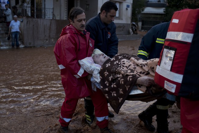 AP PHOTOS: Greece floods: 'the water took everything'