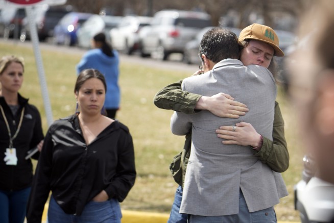 After Denver school shooting, an outcry erupts over security