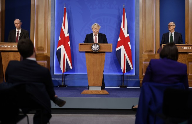 Boris Johnson scraps remaining COVID restrictions in England