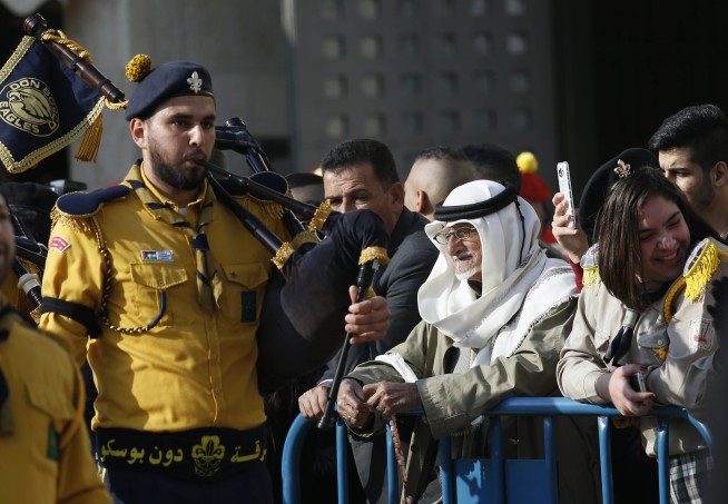 Thousands of faithful celebrate Christmas in Bethlehem