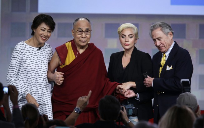 After Dalai Lama met Lady Gaga, China warns of his motives