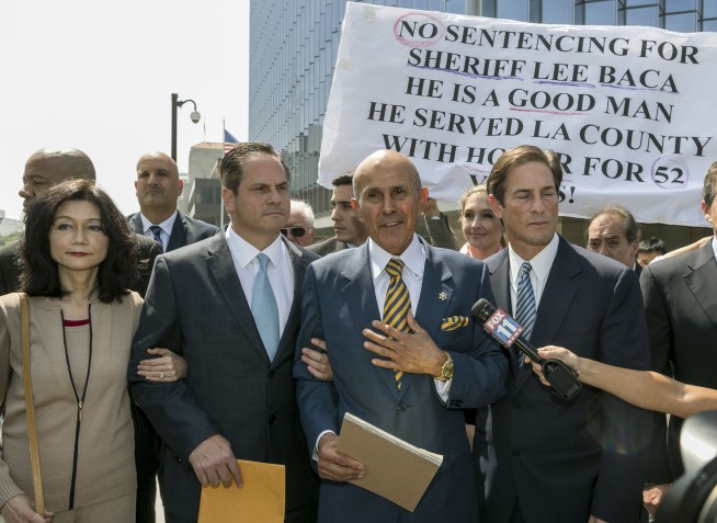 Judge hammers ex-LA sheriff with 3-year term for corruption