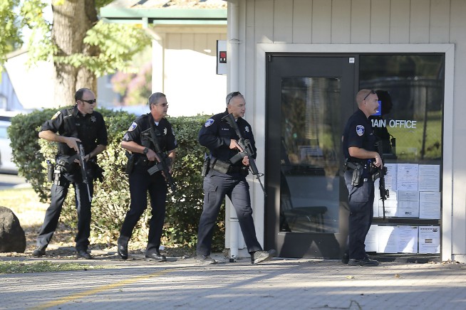 Gunman went to class after shooting 1 near California school