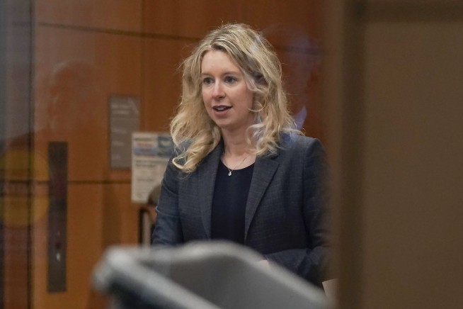 Holmes' former partner faces sentencing in Theranos case