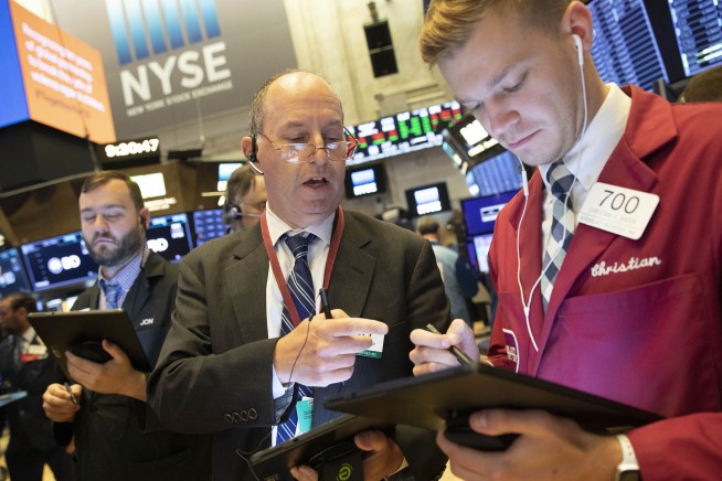 Markets Right Now: Stocks fall as oil prices spike