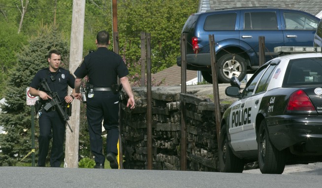 2 officers shot in New Hampshire; search on for shooter