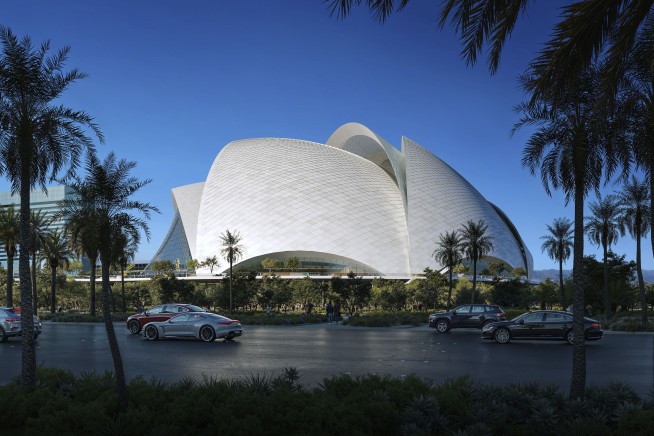 A's release renderings of new Las Vegas domed stadium that resembles famous Sydney Opera House