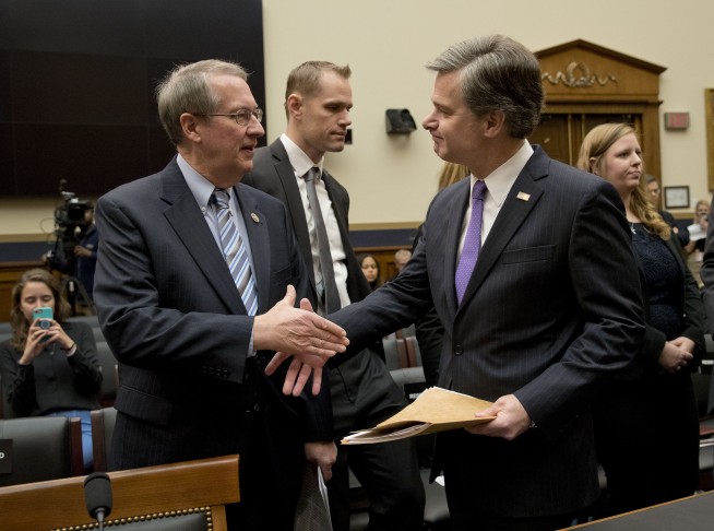 FBI director counters Trump's attacks on his agency