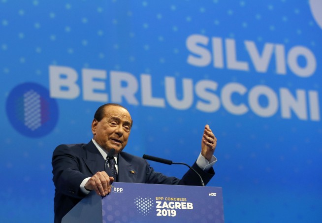 Aide: Berlusconi, with COVID, now in hospital as precaution