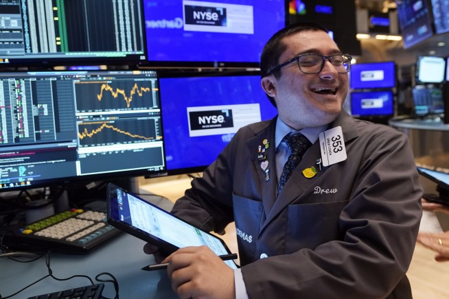 Calm returns to Wall Street, and stocks bounce back after their worst drop in nearly 2 years