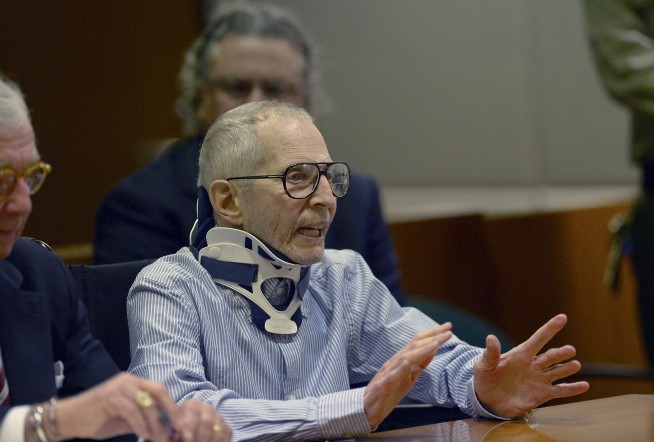 New York heir Durst pleads not guilty to murder in LA court