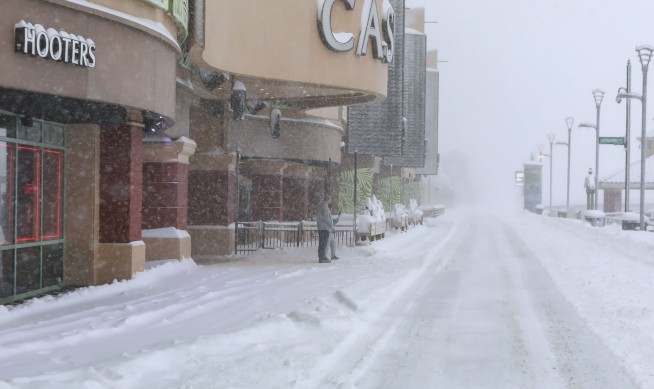 After the blizzard, the East Coast digs out under sunny sky