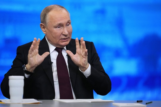 An emboldened, confident Putin says there will be no peace in Ukraine until Russia's goals are met