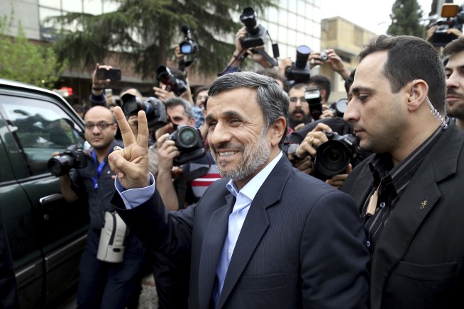 In surprise move, Iran's Ahmadinejad to run for president