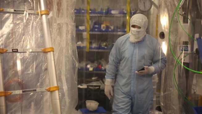 Huge underground search for mysterious dark matter begins