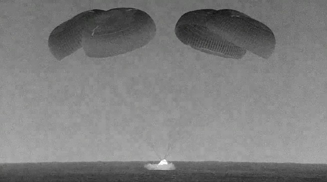 Tech billionaire returns to Earth after first private spacewalk