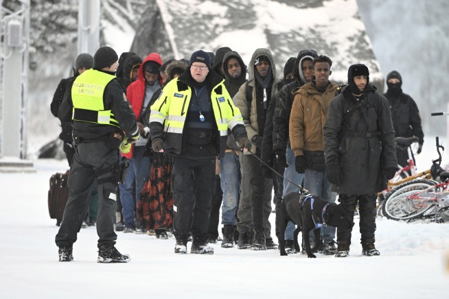 EU sends border police reinforcements to Finland over fears that Russia is behind a migrant influx