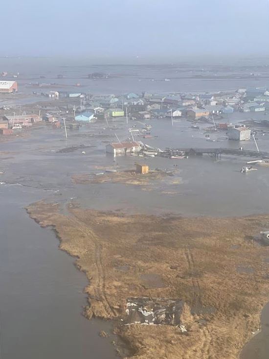 1 dead, 2 missing and dozens rescued after remnants of a typhoon lash western Alaska
