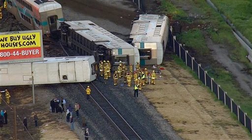 Train car design reduced impact in Southern California crash
