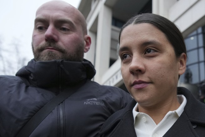 Australia soccer star Sam Kerr found not guilty of racially aggravated harassment of police officer