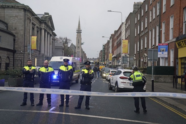 Violent clashes break out in Dublin after knife attack that injured 3 children, one seriously
