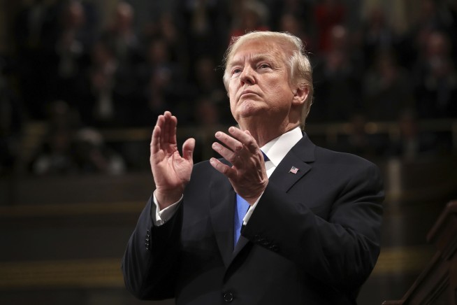 AP FACT CHECK: Trump's speech doesn't skimp on exaggerations