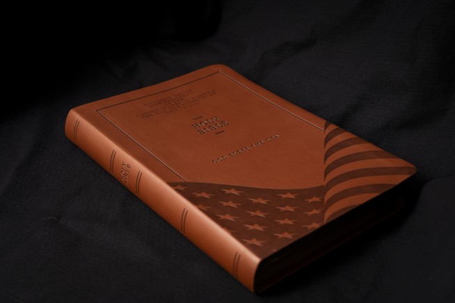 Trump has long blasted China's trade practices. His 'God Bless the USA' Bibles were printed there