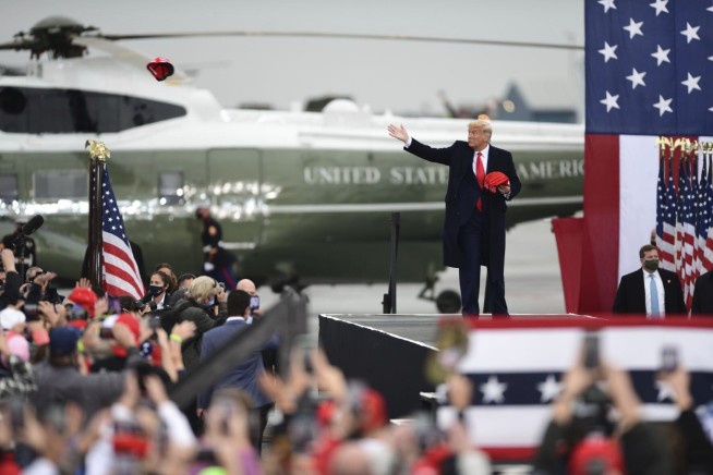 Biden goes on offense in Georgia while Trump targets Midwest