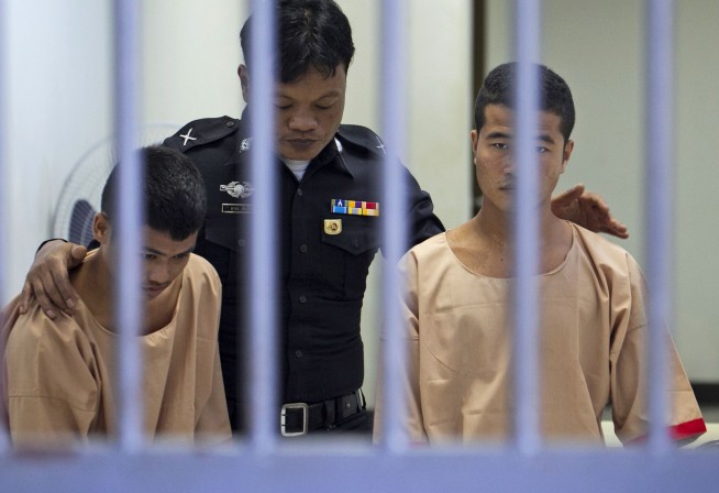 Myanmar migrants found guilty of killing British backpackers